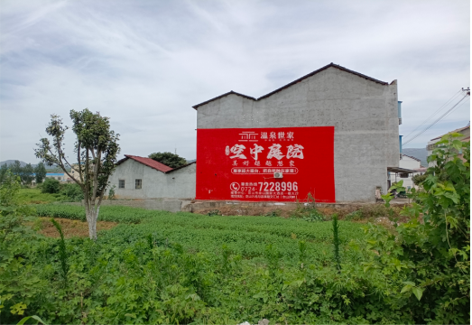 扶风做墙体广告的意义